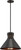 Nuvo 62/857 Doral; Large LED Pendant; Dark Bronze / Copper Accent Finish