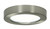Satco S29359 10.5 watt; 5.5" Flush Mount LED Fixture; 3000K; Round Shape; Brushed Nickel Finish; 120 volts