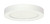 Satco S29362 18.5 watt; 9" Flush Mount LED Fixture; 5000K; Round Shape; White Finish; 120 volts
