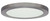 Satco S29651 25 watt; 13" Flush Mount LED Fixture; 3000K; Round Shape; Brushed Nickel Finish; 120 volts