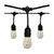 Satco S8020 24FT; LED String Light; Includes 12-Light Filament LED bulbs; With Plug