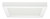 Satco S9343 18.5 watt; 9" Flush Mount LED Fixture; 3000K; Square Shape; White Finish; 120 volts