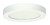 Satco S9367 13.5 watt; 7" Flush Mount LED Fixture; 3000K; Round Shape; White Finish; 120 volts; 0-10V Dimming