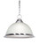 Nuvo SF76/691 1 Light - 15" - Pendant - Frosted Prismatic Dome - Brushed Nickel Finish