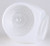 Satco 50/111 White/Clear Glass Bath Shade 5-1/4 in. Diameter 3-1/4 in. Fitter 4-1/2 in. Height 5-13/16 in. Depth