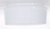 Satco 50/335 8 in. White Drum Glass Shade 8-11/16 in. Diameter 7-7/8 in. Fitter 4 in. Height Sprayed Inside White