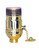 Satco 80/1036 On-Off Pull Chain Socket 1/8 IPS 3 Piece Stamped Solid Brass Polished Brass Finish 660W 250V Uno Thread
