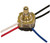 Satco 80/1361 3-Way Lighted Rotary Switch, Plastic Bushing, 2 Circuit, 4 Position(L-1, L-2, L1-2, Off). Rated: 6A-125V, 3A-250V