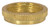 Satco 80/1485 Ring For Threaded And Candelabra Sockets; 1" Outer Diameter; 3/4" Inner Diameter; 13/16" Thread Size; 20 TPI; Brass Finish