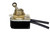 Satco 80/1767 On-Off Metal Toggle Switch; Single Circuit; 6A-125V, 3A-250V Rating; 6" Leads; Brass Finish