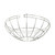 Satco 80/1979 Wire Cage for Warehouse Shades Fits Items: 76-283, 76-284, 76-660, 76-661, 76-662, 76-663 Width: 15 1/2", Height: 4 3/4"