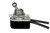 Satco 80/2317 On-Off Metal Toggle Switch; Single Circuit; 6A-125V; 3A-250V Rating; 9" Leads; Nickel Finish