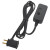 Satco 80/2704 Full Range LED Dimmer with 6 ft. Cord Set; Black Finish