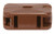Satco 90/1405 Add-On Outlet; Brown Finish; Non Polarized; 18/2 SPT-1; 10A; 125V