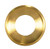 Satco 90/1612 Turned Brass Check Ring; 1/4 IP Slip; Unfinished; 1" Diameter