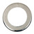 Satco 90/1888 Steel Check Ring; Curled Edge; 1/4 IP Slip; Nickel Plated Finish; 3/4" Diameter