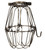 Satco 90/1919 Light Bulb Cage; Dark Antique Brass Finish; 5-3/4" Height