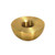 Satco 90/2095 Brass Half Ball; Unfinished; 8/2 Tap; 1/2" Diameter
