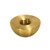 Satco 90/2098 Brass Half Ball; Unfinished; 1/8 Tap; 1" Diameter