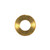 Satco 90/2148 Turned Brass Check Ring; 1/4 IP Slip; Burnished And Lacquered; 7/8" Diameter
