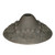 Satco 90/2481 Cast Brass Canopy; Bronze Finish; 6-1/2" Diameter; 1-1/16" Center Hole; 2-1/2" Height