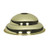 Satco 90/2491 Polished Brass Finish w/Matching Screw Collar Loop Diameter 5-1/2" Center Hole 11/16" Height 2-1/4"