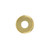 Satco 90/333 Steel Check Ring; Curled Edge; 1/8 IP Slip; Brass Plated Finish; 1-1/4" Diameter