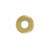 Satco 90/350 Steel Check Ring; Curled Edge; 1/8 IP Slip; Brass Plated Finish; 1-3/4" Diameter