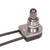 Satco 90/507 On-Off Metal Rotary Switch; 3/8" Metal Bushing; Single Circuit; 6A-125V, 3A-250V Rating; Nickel Finish