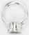 Satco 90/599 1-1/2" Female Loop; 1/8 IP With Wireway; 10lbs Max; Chrome Finish