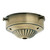 Satco 90/678 3-1/4" Fitter; Antique Brass Finish