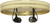 Satco 90/766 10" 2-Light Ceiling Pan; Brass Finish; Includes Hardware; 60W Max