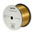 Satco 93/303 Lamp And Lighting Bulk Wire; 18/2 SPT-1.5 105C; 2500 Foot/Reel; Clear Gold