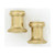 Satco S70/163 Brass Coupling; 2-1/8 IPS Slip; Knurled