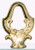 Satco S70/253 Die Cast Loop; Vacuum Brass Finish; 2"