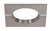 Satco S9533 Freedom Square 5" Trim Option For 5"/6" Base Unit; Polished Nickel Finish