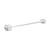 Nuvo TP159 18 in. Extension Wand; White Finish; Carded