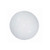 Satco 50/201 Deep Diffuser Shade; 15 in.; Diameter; 2-1/2 in.; Depth; Regular Bend Glass; White; Sunburst Pattern