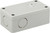 Satco 63/308 Junction Box with Switch; 3-1/2 in.; Length; 2 in.; Width; 1-3/4 in.; Height; For Thread LED Products; White