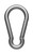 Nuvo 65/190 Carabiner Hook for LED UFO High Bay Fixtures