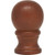Satco 90/1741 Wood Ball Finial 1-5/8" Height - 1/4-27
