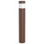 Westgate BOL-42-R-C-F-MCTP-BR Bollard 42In Round Flat Top Adj. 12-22W 30/40/50K, Bronze | Westgate at lightingandsupplies.com