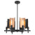 Westinghouse 6575800 Sirino Six-Light Indoor Chandelier
Matte Black Finish with Metallic Bronze Accents