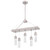 Westinghouse 6371900 Cava Five-Light LED Indoor Chandelier
Brushed Nickel Finish with Bubble Glass