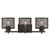 Westinghouse 6371000 Morrison Three-Light Indoor Wall Fixture
Oil Rubbed Bronze Finish with Mesh Shades