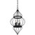 Westinghouse 6368600 Salma Four-Light Indoor Chandelier
Matte Black Finish