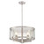 Westinghouse 6368200 Branston Four-Light Indoor Chandelier
Brushed Nickel Finish with Clear Water Glass