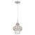 Westinghouse 6363000 Indoor Mini Pendant
Brushed Nickel Finish with Crystal Prism Cage Shade