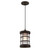 Westinghouse 6361500 Barkley Indoor Mini Pendant
Oil Rubbed Bronze Finish with Highlights and Clear Crackle Glass