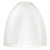Westinghouse 8508000 Clear Ribbed Dome Shade
2-1/4-Inch Fitter